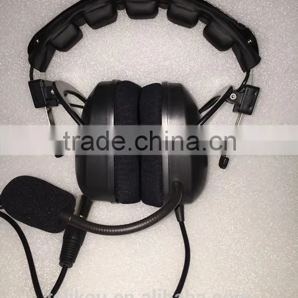TELIKOU HD-302 Dual Ear XLR-4F , XLR-5M With Microphone, Dynamic Intercom Headset photo-3