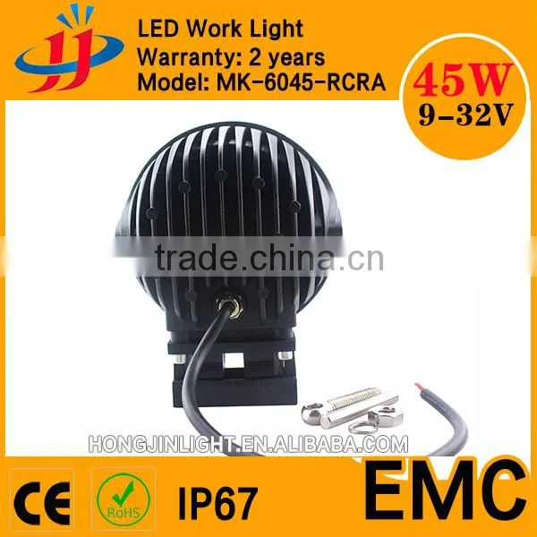 Factory Wholesale IP67 4D Led Work Light 45w Spot Led Work Light for SUV photo-2