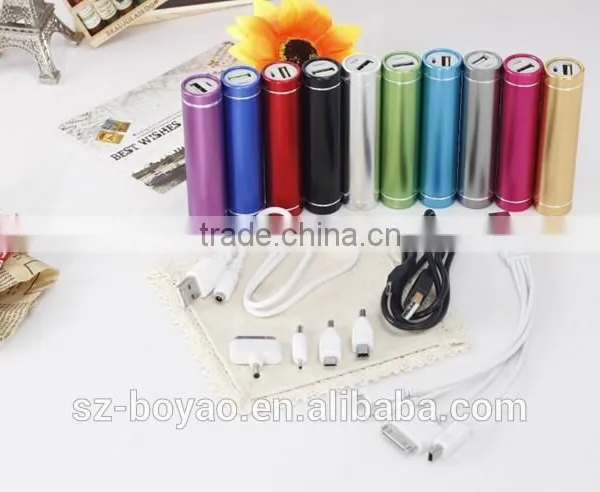 2016 Cylinder Shape Power Bank, Power Bank With LED Light, photo-5