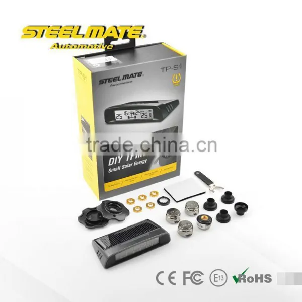 2015 SteelmateTP-S1 Solar Power Tpms Dual Pressure Gauge for Cars, Tpms for Truck, Air Pressure Tester photo-6