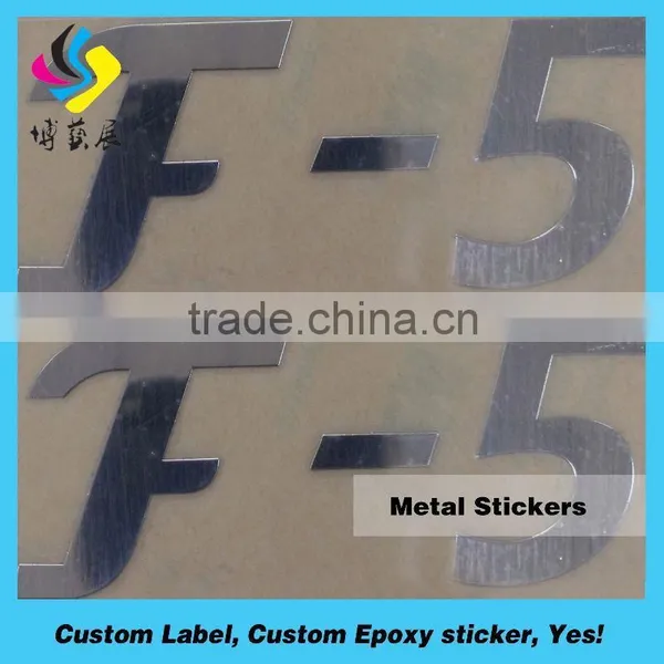 High Quality Brushing Finish Electroforming Sticker Accept Paypal photo-5