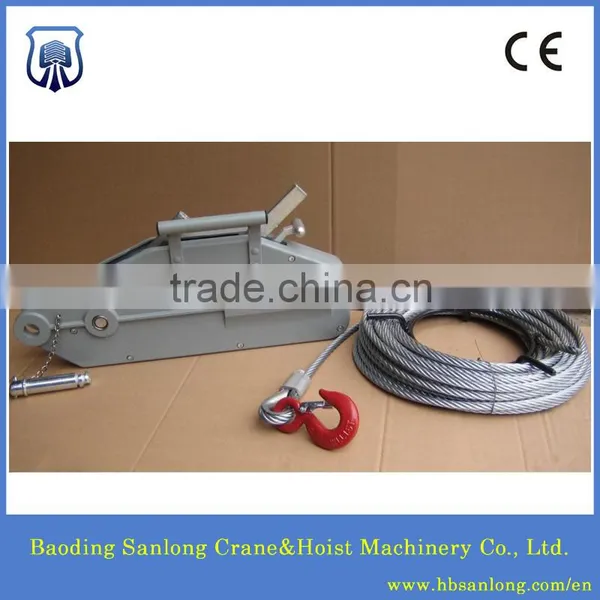 wire rope pulling machine