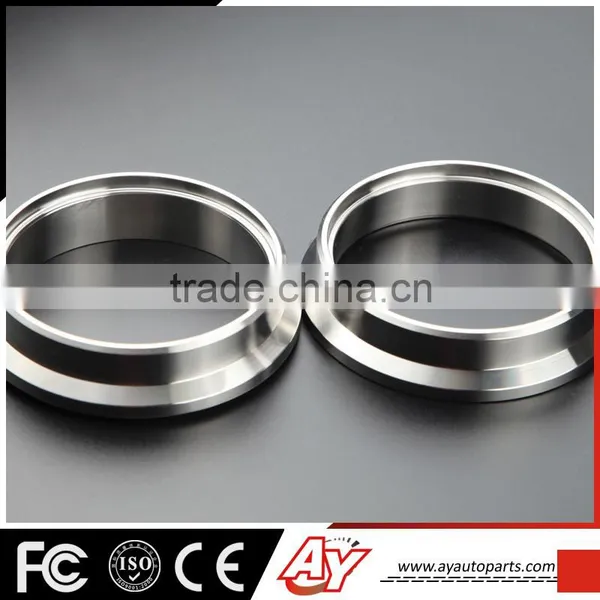 1.75inch High Quality SS304 Exhaust DownPipe Male Female v Band Flange photo-2