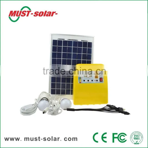 10W Solar Panel 3W LED Light Portable Solar Power Energy System for Home Indoor Hot Sale Saudi Arabia photo-3