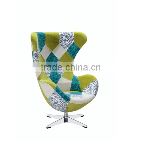 Patchwork Cheap Egg Chair Waiting Room Chairs photo-5