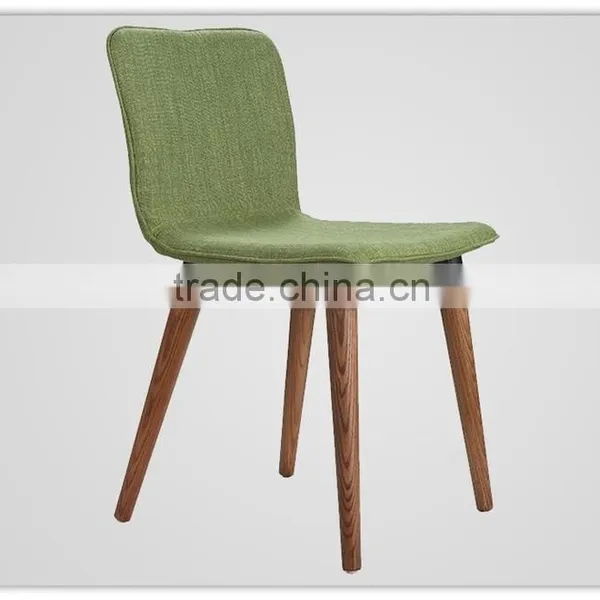 Black Fabric Wooden Dining Chairs photo-5