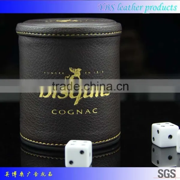 Promotional Leather Dice Cup Made in Shenzhen photo-3