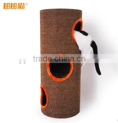 BSCI Cat Tree Factory Luxurious Sisal Cat Products Cat Scratcher Post ,cat Tree,pet Products photo-2