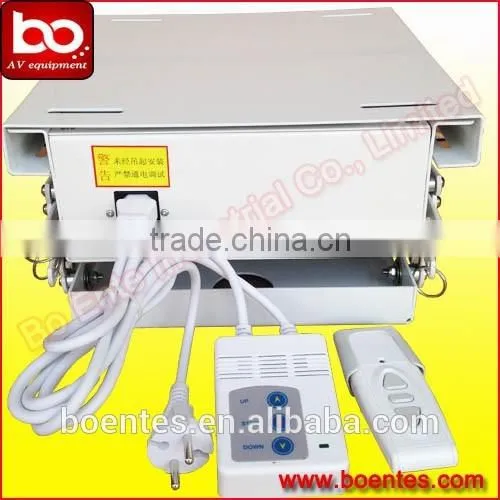 110V~220V Ceiling Motorized Projector Lifting Security Cage With Remote Control photo-3