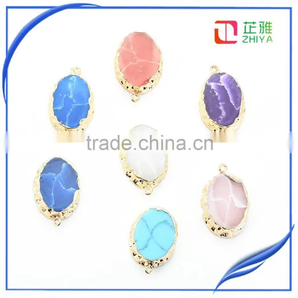 2016 Cheap Wholesale Agate Druzy Stones Pendant Jewelry photo-3