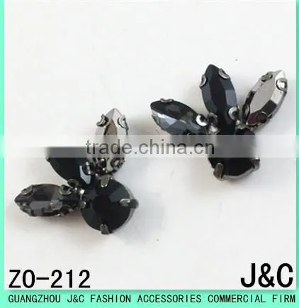 2017 Most Shining Colorful Crystal Rhinestones Shoe Ornament photo-3