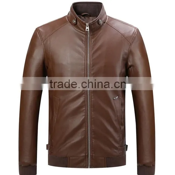 Mens Quality Leather Jackets,rugged Leather Jacket for Mens,Jackets Style and 100% Leather Filling Material Leather Jacket photo-5