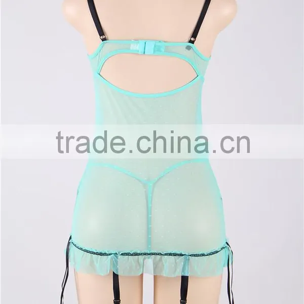 Green Gater Lingerie Women Sweet Chemise photo-3