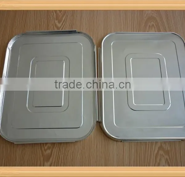 Rectangular Disposable Catering Aluminum Foil Container Lid photo-4