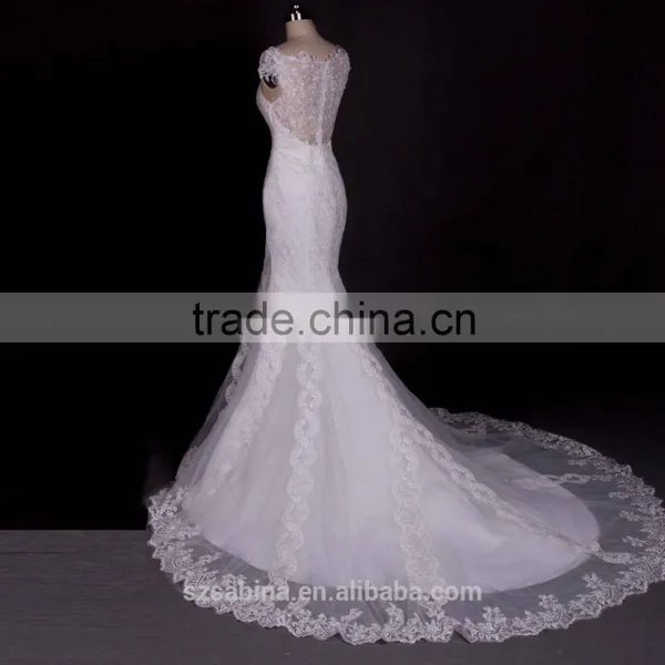 2016 China Factory High Quality Mermaid Wedding Dress for Bridal photo-2
