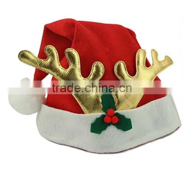 Xmas Custom Boonie Carnival Fleece Red Child Party Top Santa Hat photo-5