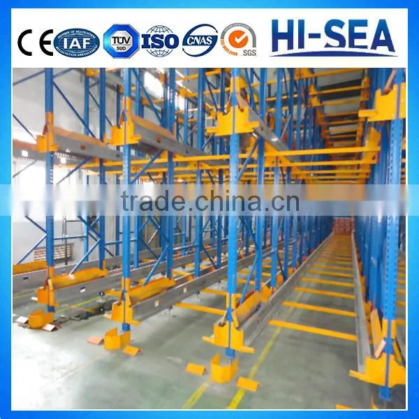 Warehouse Automatic Heavy Duty Radio Shuttle Pallet Racking System photo-5
