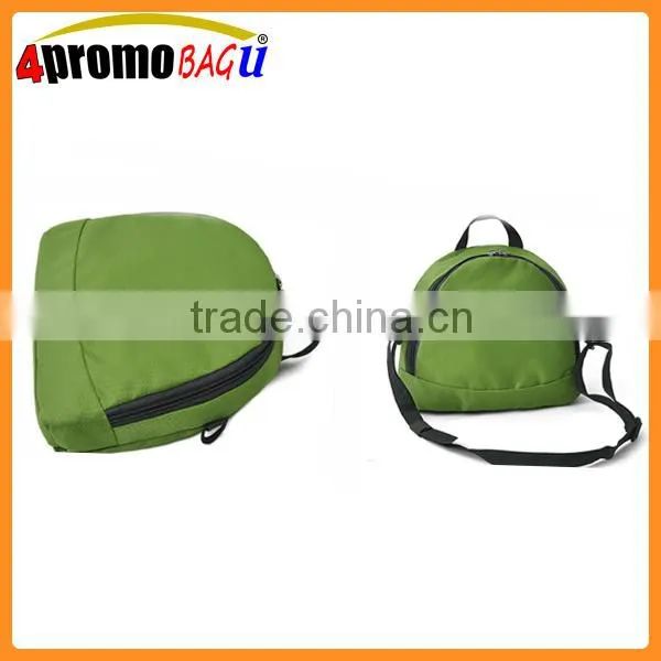 Factory Cheap Promotion Nylon Foldable Bag Folding Backpack photo-6