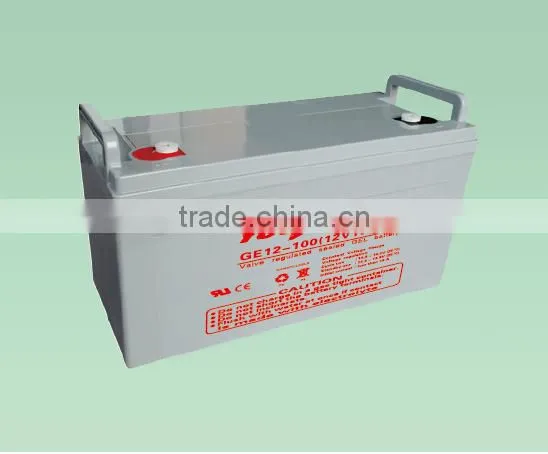 Solar battery storage power solar battery charger 12V100AH