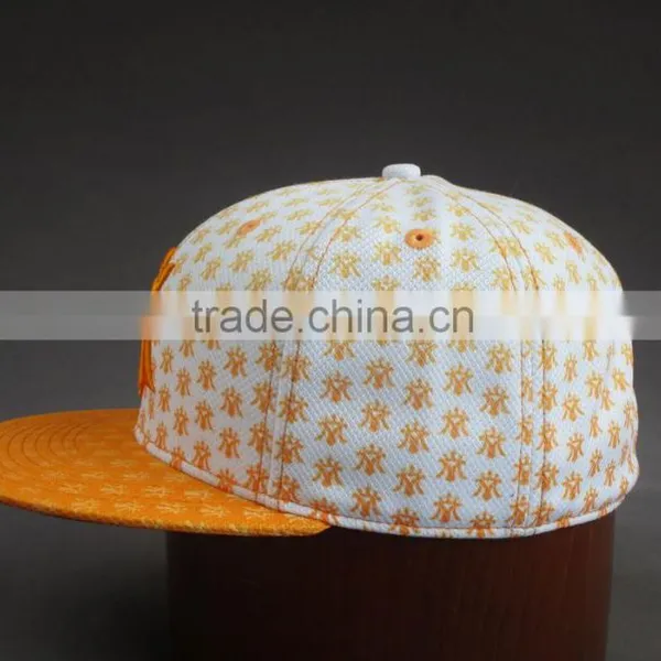 Custom 3D Embroidery Logo Diamond Polyster Snapback Hat for Wholesale photo-4
