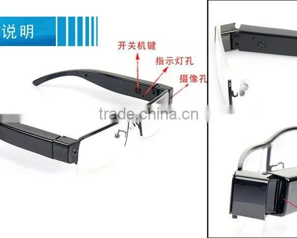 Full HD 1080P Video Glasses Hidden Camera Long Time Recording photo-6