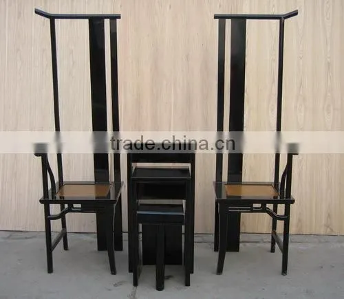 Cheap Antique Wood High Back Chair for Sale TC4011