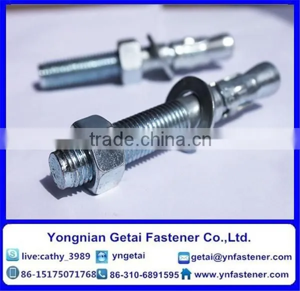 Stainless Steel Wedge Anchor Bolts, DIN933/931,201/202/304/316 With High Quality photo-2