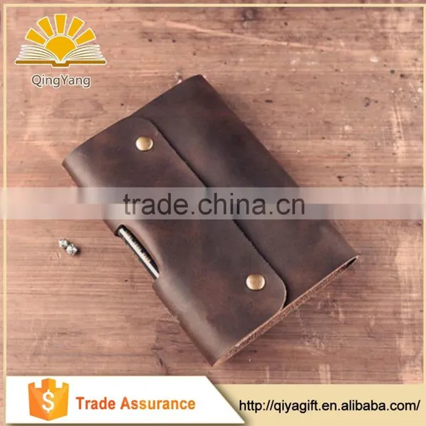 New Style Travel Vintage Leather Journal 2017 Portfolio Notebook photo-3