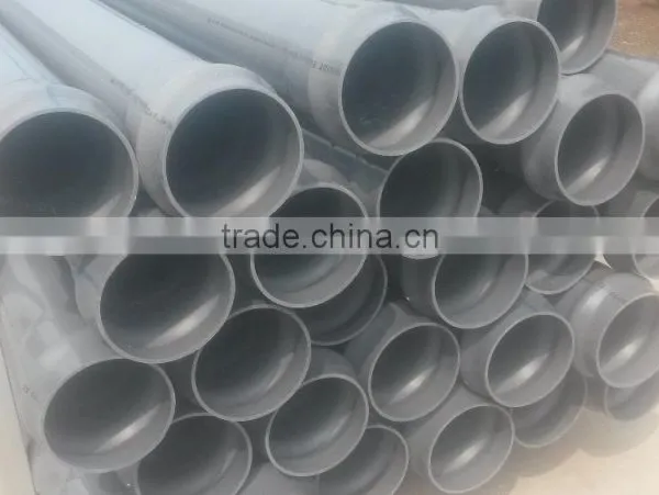 2 Inch Rigid Grey Color PVC Tube Water Flow PVC Pipe photo-2