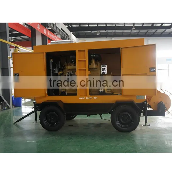 50hz 24kw 30kva Trailer Type Diesel Generator photo-4