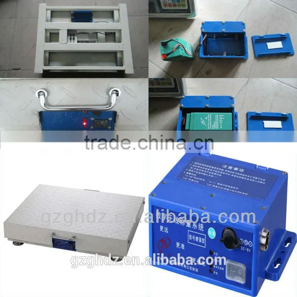High Qualtiy Weighing Apparatus,wireless Portable Floor Scale for Industry photo-2