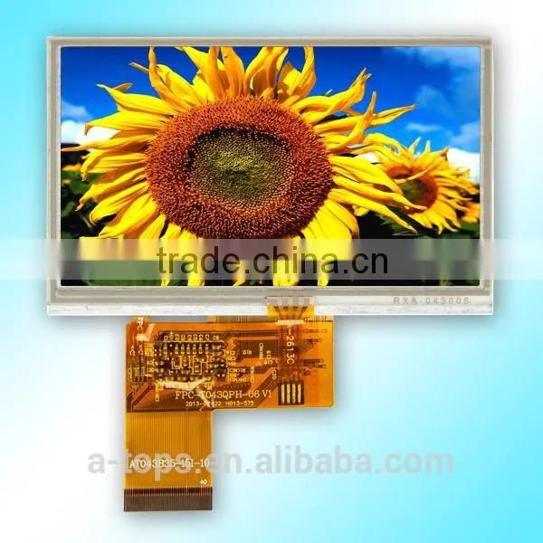 4.3" Hotel Doorphone Lcd Module With High Resolution 480*272