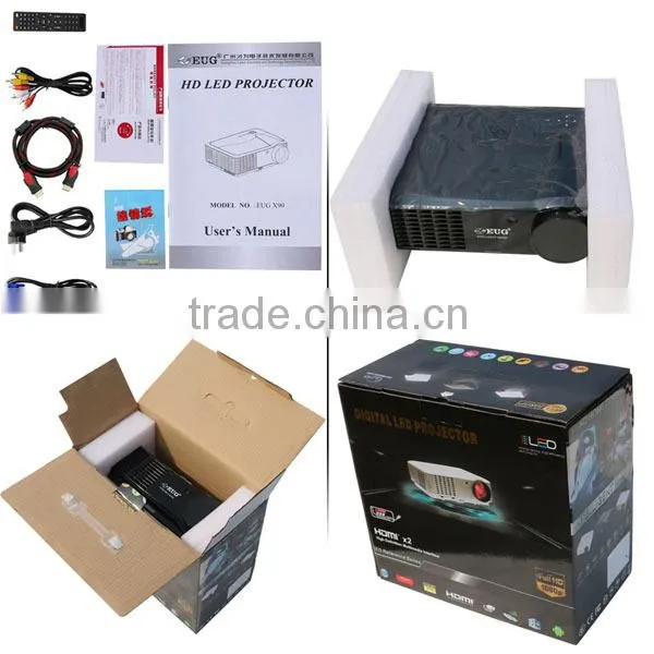 4200lumens 5000:1 Super Bright HD LED Projector for Home Theater, Games, Movie TV Projector photo-6