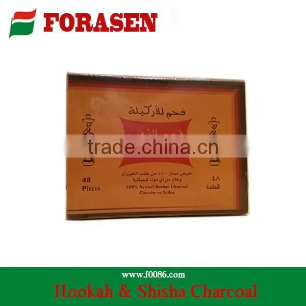 Smokeless and Tasteless Diameter 40mm Tablets Shisha Charcoal