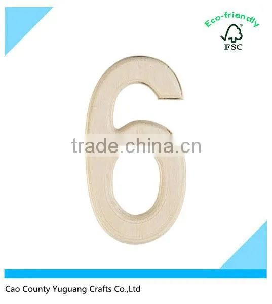 Custom Carved Wood Number photo-2