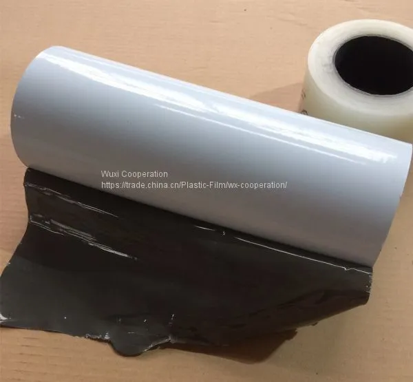 Self-adhesive Protective Plastic PE Film With and Without Printing photo-2