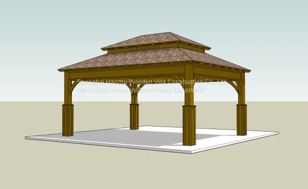 Outdoor Garden Gazebo Pavilion For Sale photo-2