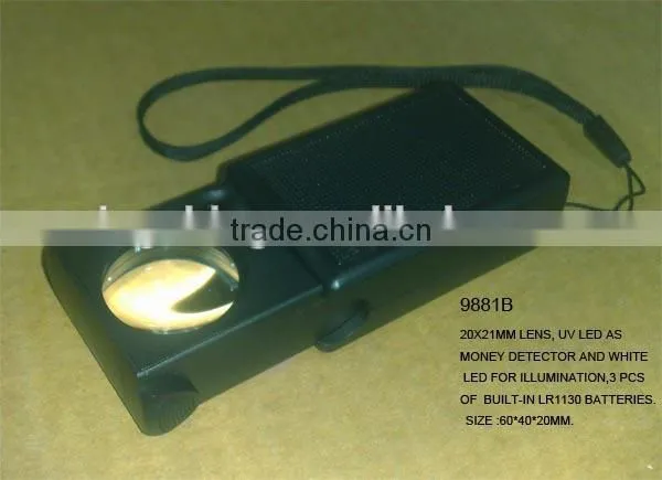 PORTABLE MICROSCOPE WITH LED LIGHT, UV AND FLASHLIGHT photo-5