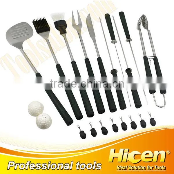20pcs Golf Style Barbecue Tools With Aluminum Case photo-2