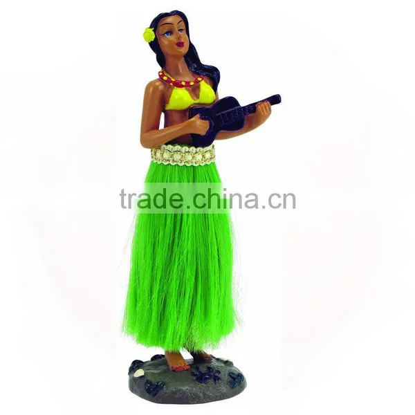 Resin Hula Doll Figure