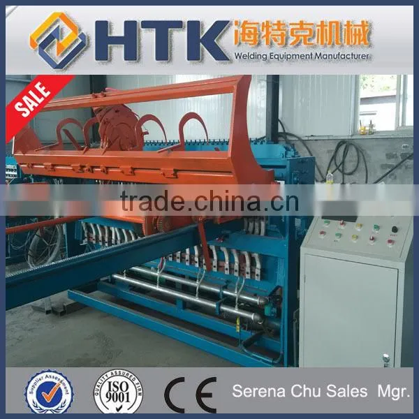 HTK Factory Best Selling Automatic Welded Wire Mesh Machine For Fence photo-2