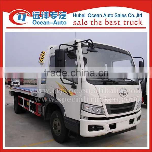 FAW 4X2 One Tow Two 4Ton Tow Truck Wrecker photo-2