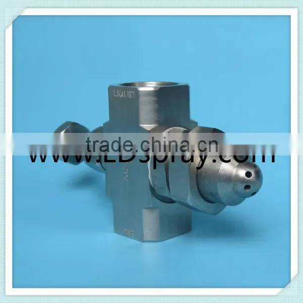 Pressure Type Wide Angle Round (6 Holes) Air Atomizing Full Cone Nozzle photo-6