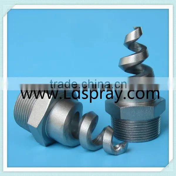 Stainless Steel Brass Anti-cloging Spiral Full Cone Spray Jet Water Nozzles photo-4