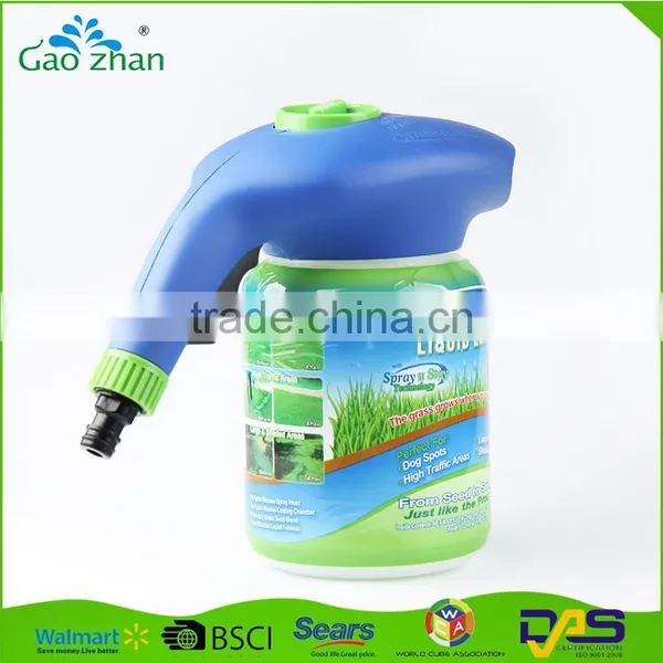 The Ultimate Home Hydro Seeding System Liquid Spray Seed Lawn Care Grass Shot photo-4