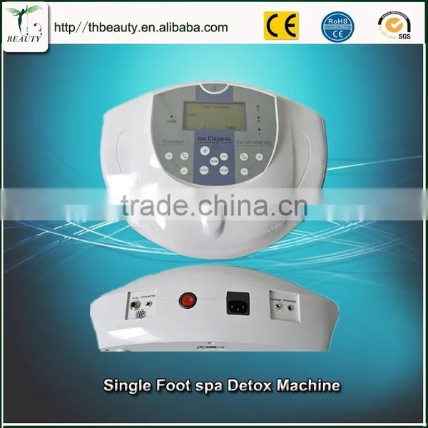 2017 New Iron Hydrosana Cleanse Ionic Detoxify Detox Foot Spa Single Detox Machines photo-3