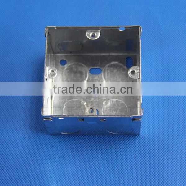 Manufacturer of 3*3 Size 35mm Depth gi Metal Junction Box photo-5