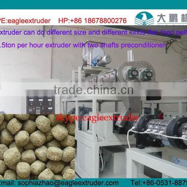 Floating Fish Feed Making Machine/ Tilapia Floating Feed Extruder Machine photo-4