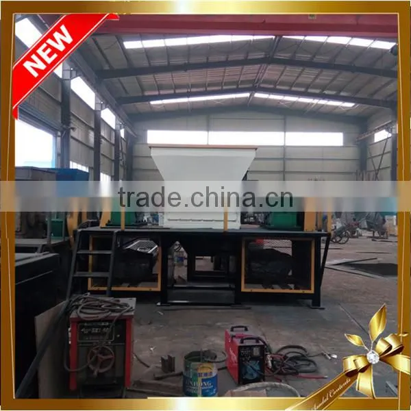 JT-400 Small Model Double Shaft Tire Shredder Machine With Low Price photo-2