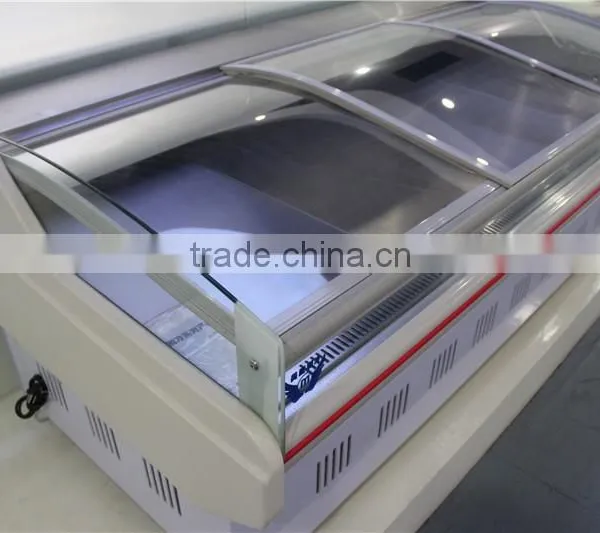 Flat Door Direct Cooling System Display-series in the Supermarket Freezer /in the Supermarket Freezer /Ktv Supermarket Freezer photo-4
